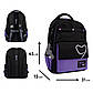 Рюкзак шкільний YES Purple Hearts TS-48, фото 2
