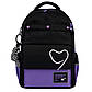 Рюкзак шкільний YES Purple Hearts TS-48, фото 3