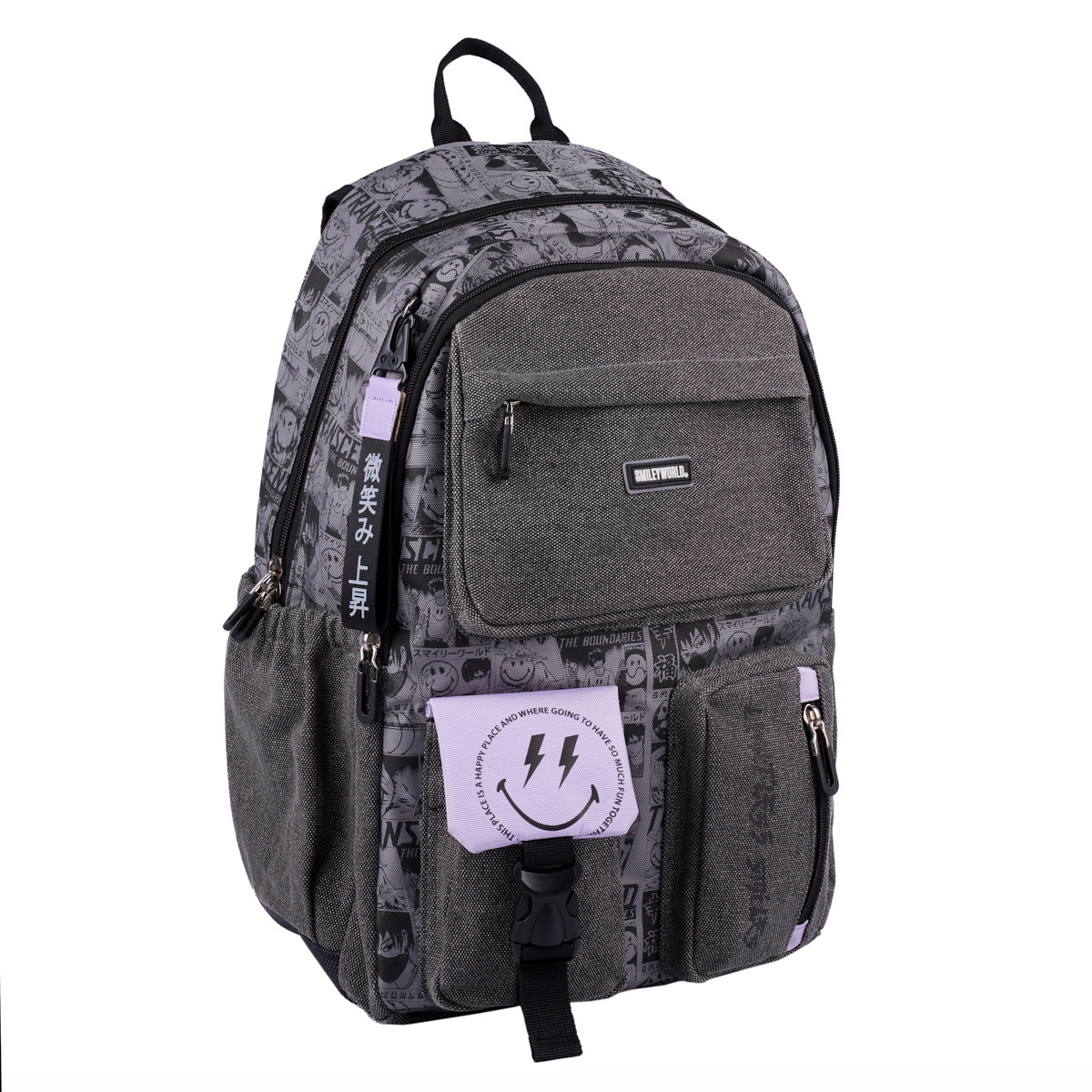 Рюкзак шкільний YES Anime Smiley World TS-43, фото 1