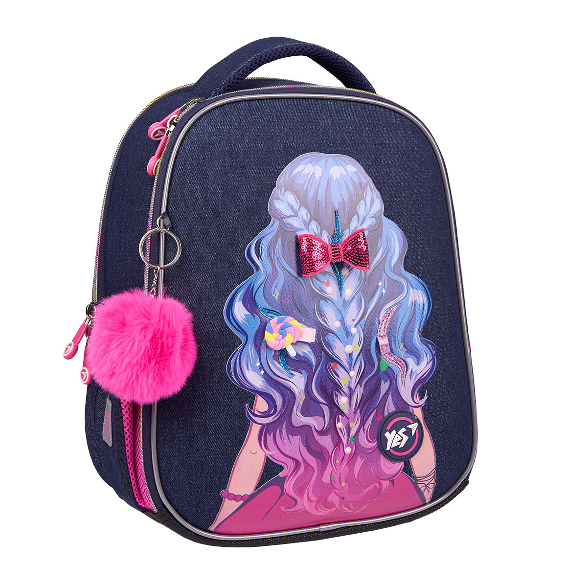 Рюкзак каркасний YES Beautiful Hair H-100, фото 1