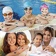 Трафарети для гриму "Animals & Objects" блиск тату / глітер тату - TRF-04, фото 6