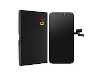 Дисплей для iPhone 12 Pro Max із сенсором чорний OLED GX (AMOLED GX) SOFT OLED