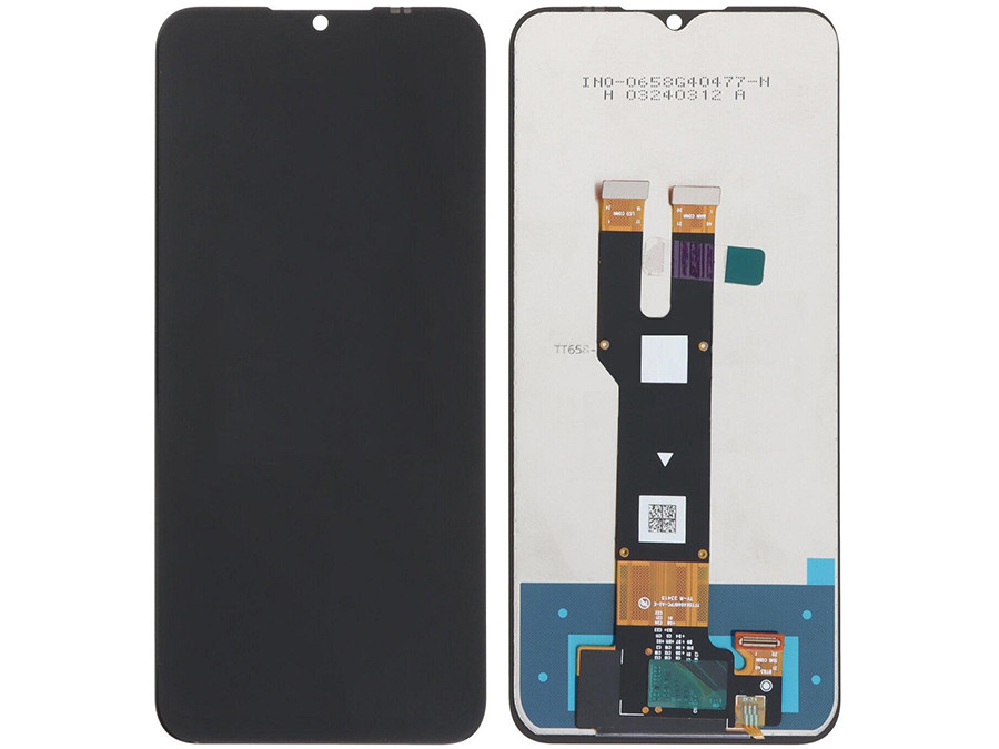 Дисплей для ZTE Blade A73 4G, V50 Design 4G із сенсором чорний - фото 1 - id-p2657641942