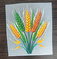 Термоналіпка на одяг  "Колоски пшениці"