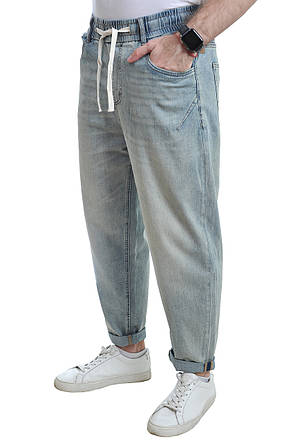 Джинси чоловічі Brand Fashion 25-3863 блакитні, фото 1