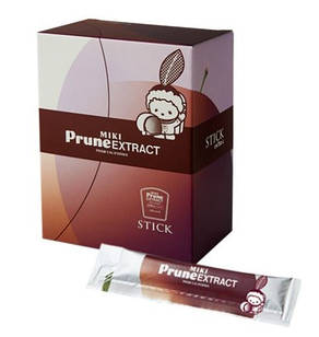 Miki Prune Extract Stick Екстракт каліфорнійського чорносливу, 18 г x 60 стіків.