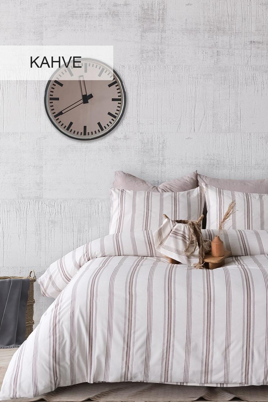 Постільна білизна Cotton life Kahve Turkey