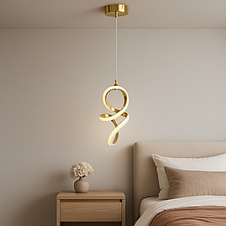 Світильник спіраль Artlight 31W колір Золото 123/1GD