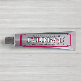 Клей універсальний водостійкий Глобус, 40мл