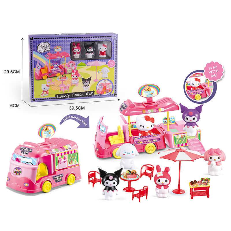 Набір героїв для дітей - герої, пальчиковий театр, автобус, аксесуари, наліпки KLM 113