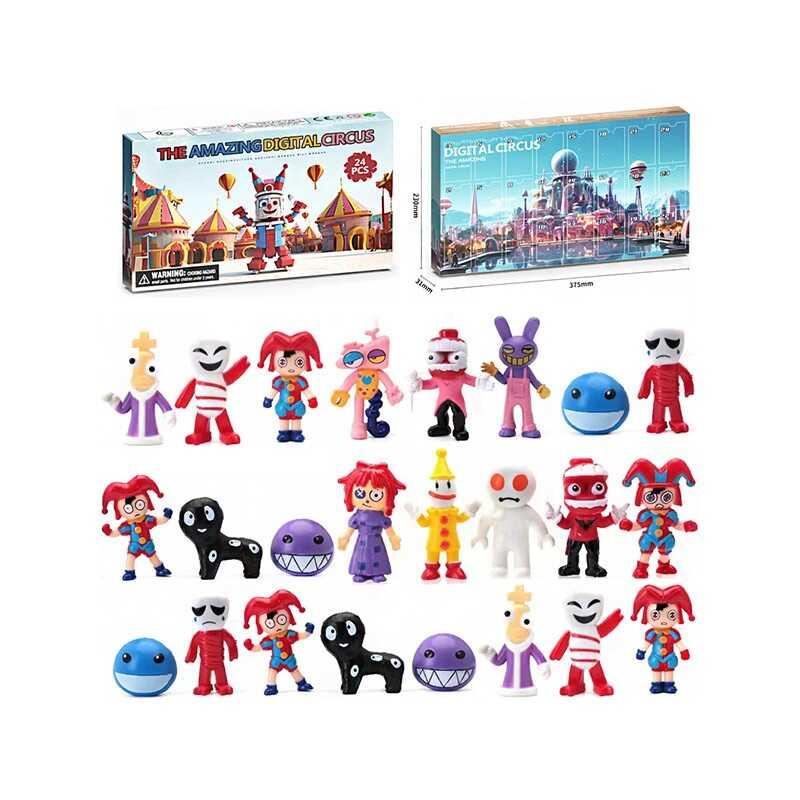 Адвент-календар 24 віконця, фігурки героїв LZMH 034