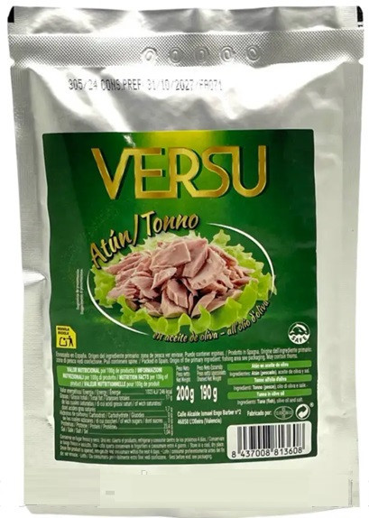 Тунець в оливковій олії Versu, 200г