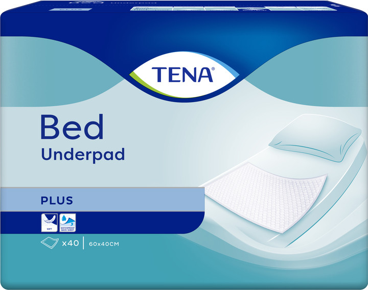 Пелюшки поглинаючі Tena Bed Plus 60х40 см 40-шт