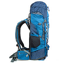 PODIUM Рюкзак Туристичний нейлон Royal Mountain 8475-75L blue, фото 3
