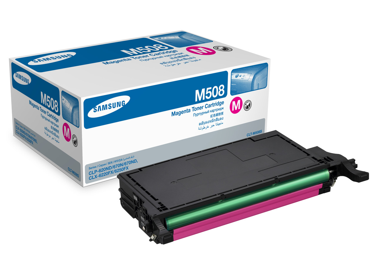 Заправка картриджа CLT-M508L для принтера SAMSUNG CLP-620/ 670 SERIES MAGENTA