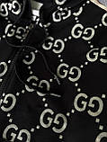 Чоловічий спортивний костюм Gucci M2532 чорний, фото 3