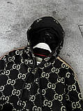 Чоловічий спортивний костюм Gucci M2532 чорний, фото 6