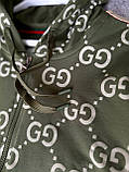 Чоловічий спортивний костюм Gucci M2533 хакі, фото 3