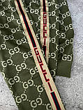Чоловічий спортивний костюм Gucci M2533 хакі, фото 5