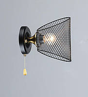 Бра Valeso B N6685/1W Чорний + Мідь