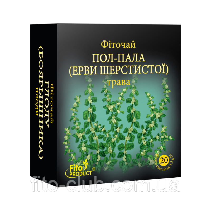 Фіточай "Пол-Пала" (Ерви шерстистої) 20ф/п