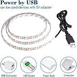 FOLGEMIR 4M - 240 світлодіодних стрічок, світлодіодне підсвічування для телевізора, біла стрічка 2835 для освітлення HDTV USB TV, фото 6