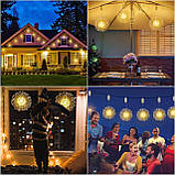 Підвісні різдвяні вогні з дистанційним керуванням, фото 3