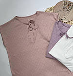 Нічна сорочка для годування «Крапля» з тканини трансфер, фото 5