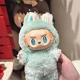 М'яка іграшка Лабубу Labubu 3 сезон Serenity Умиротворення Бірюзовий, фото 2