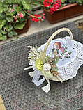 Рушничок для дитячої корзини святковий. Арт:400-22, фото 5