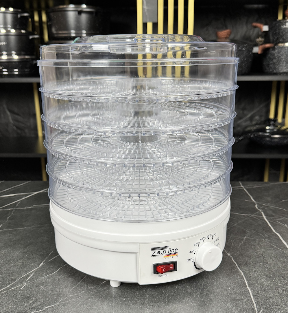 Сушарка Zepline 800W — Ідеальна Сушка Овочей, Фруктів, Грибів і Риби, фото 1