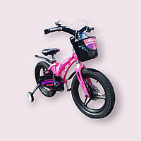 Велосипед дитячий 16" Mars-1 фіолетовий, чорні колеса