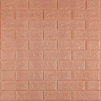 3D панель самоклеюча цегла Пудра 700х770х5мм SW-00001801