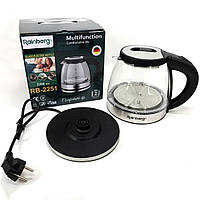 Скляний чайник для електричної плити, Електричний чайник для готелю, чайник електричний зі скла, TPY