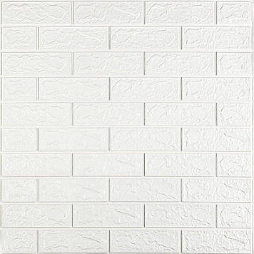 Панель стінова 3D 700х770х2мм Білий SW-00001914