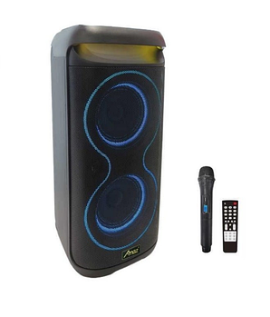 Акустична переносна колонка ZPX ZX-7792 1000Вт 2x10" TWS/FM/USB/TF/BT/REC/LED/1MIC/ДК (1)