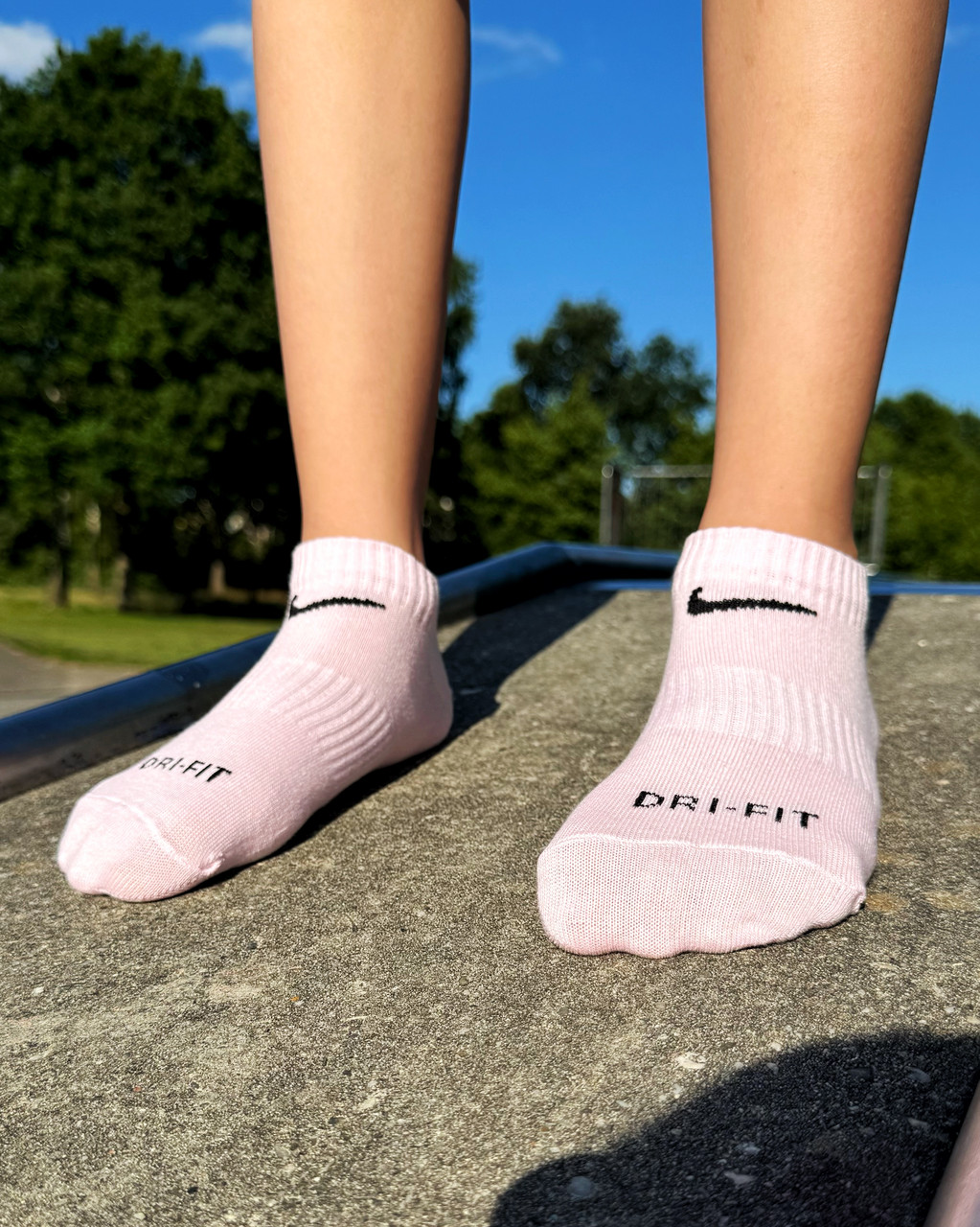 12 пар Бавовна рожевих короткіх 35-41 жіночіх Nike/найк