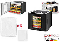 Гарний дегідратор, Електросушарки для овочів і фруктів Clatronic (Німеччина), Сушарка для фруктів абрикос, TPY