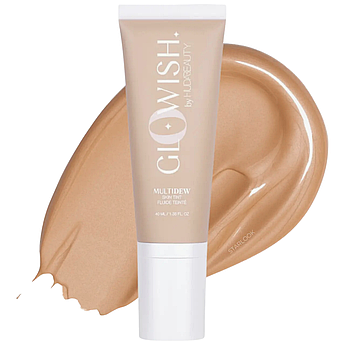Сяючя тональна основа Huda Beauty GloWish Multidew Skin Tint 04 Light Medium 40 мл