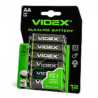 Батарейка Videx LR6 Alkaline (AA) Carton Blister 12pcs