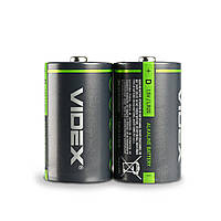 Батарейка Videx LR20 (D) 2pcs