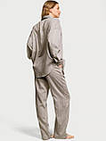 УЦІНКА Жіноча піжама Victoria's Secret сорочка та штани 1159838831 (Сірий S), фото 2