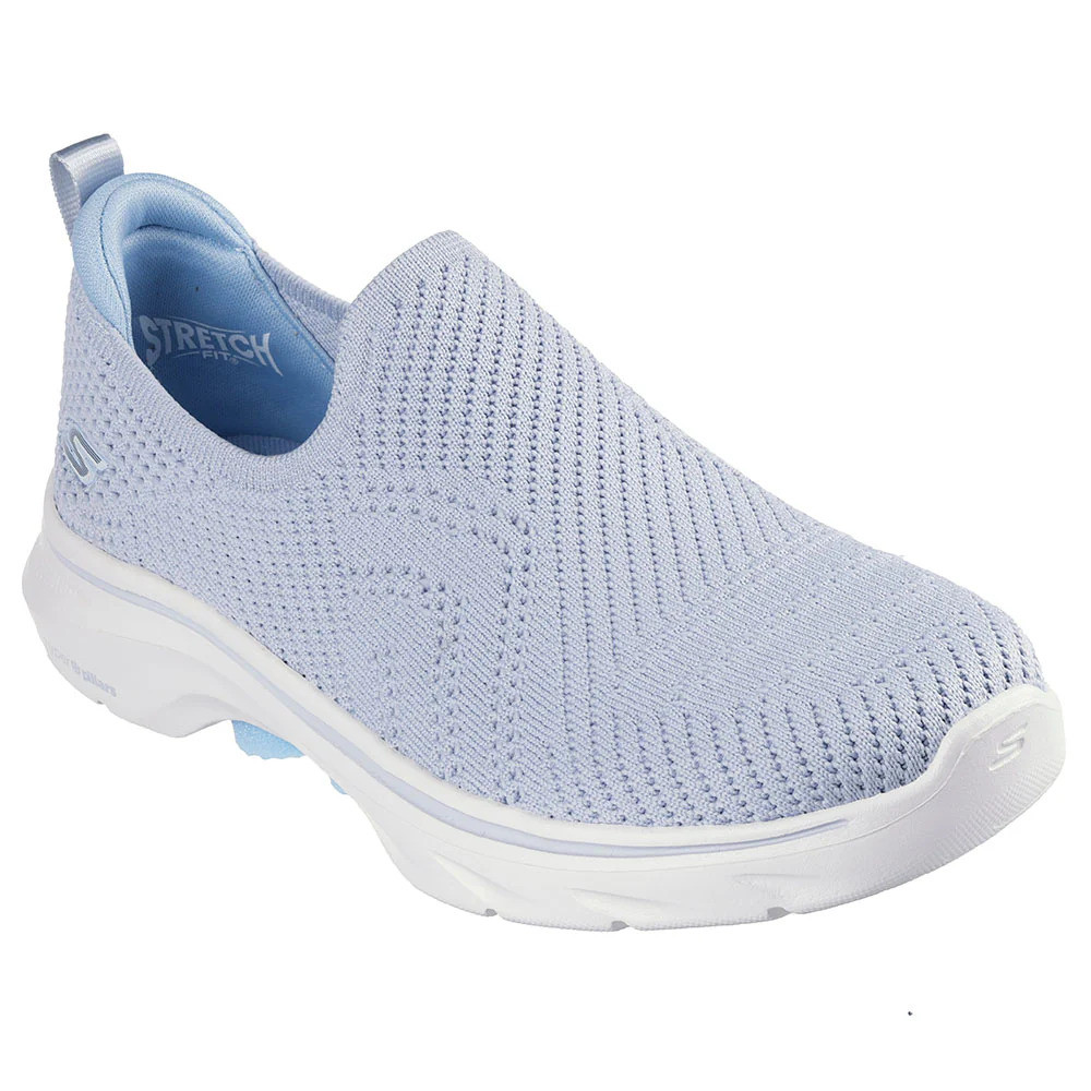 Жіночі сліпони GO WALK 7 Amina Skechers 38,5 (8,5 US) 25,6 см Блакитний 1159843187, фото 1