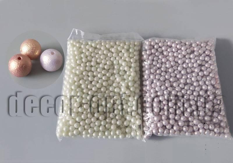 Бусини під перли 10 мм/500 гр