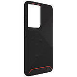 Чохол-накладка Zagg Gear4 Battersea Denali D30 для Samsung Galaxy S21 Ultra SM-G998 Black/Red Протиударний, фото 5