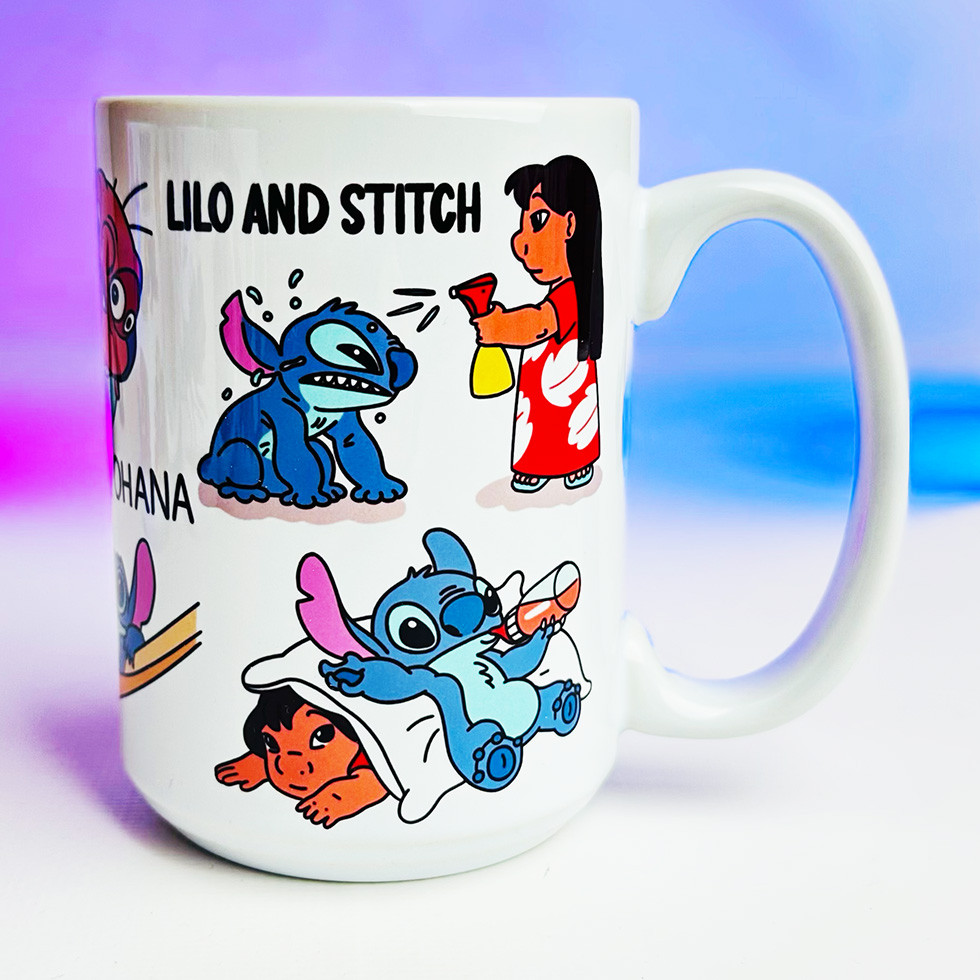 Кружка Lilo and Stitch, 430 мл