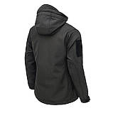 Тактична жіноча куртка ARMADA Soft Shell Black чорна - Win Tac, фото 3