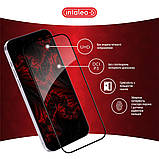 Захисне скло Intaleo Full Glue для Samsung Galaxy A56 5G SM-A566 Black (1283126613074) з рамкою, олеофобне покриття, фото 4