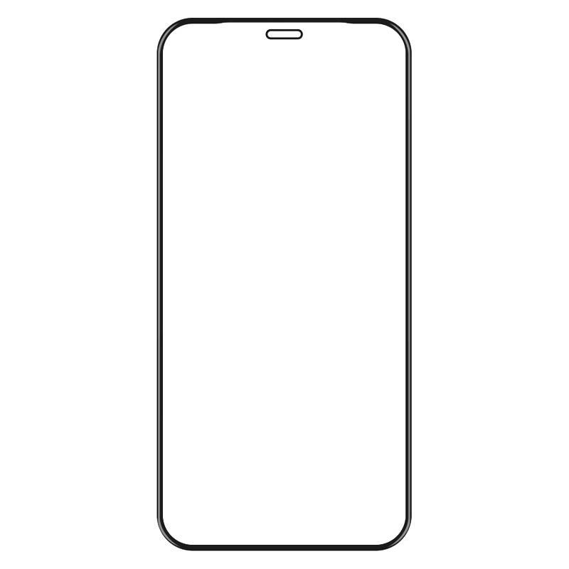 Захисне скло Intaleo Full Glue ESD для Apple iPhone XR/11 Black (1283126546068), олеофобне покриття, з рамкою, фото 1