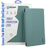 Чохол-книжка BeCover Smart для Lenovo Tab M10 TB-328F (3rd Gen) 10.1" Dark Green (708283), штучна шкіра, з підставкою, фото 4